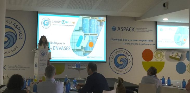 Cartón Circular aborda la responsabilidad ampliada del productor de envases el Congreso de ASPACK
