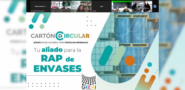 Cartón Circular presente en la jornada organizada por el Gremi, dedicada a la responsabilidad ampliada del productor (RAP) de envases